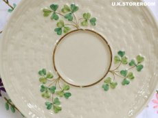 画像11: OB404 Belleek ベリーク  シャムロック ティーカップ＆ソーサー (11)