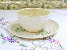 画像4: OB404 Belleek ベリーク  シャムロック ティーカップ＆ソーサー (4)