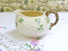 画像2: OB406 Belleek ベリーク  シャムロック クリーマー (2)