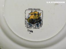 画像7: SC594 Gray's Pottery  グレイズポタリー スージークーパー フリージア  ケーキプレート (7)