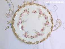 画像2: RA239 Royal Albert  ロイヤルアルバート ディミティローズ ケーキプレート (2)