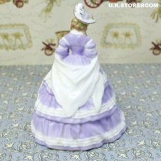 画像5: RW105 Royal Worcester  ロイヤルウースター ファッショナブルヴィクトリアンズ フィギュリン〜Lady Jane〜 (5)