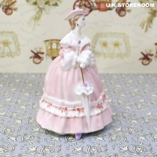 画像3: RW104 Royal Worcester  ロイヤルウースター ファッショナブルヴィクトリアンズ フィギュリン〜Lady Emma〜 (3)