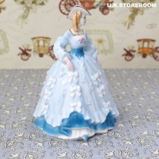 画像3: RW106 Royal Worcester  ロイヤルウースター ファッショナブルヴィクトリアンズ フィギュリン〜Lady Charlotte〜 (3)