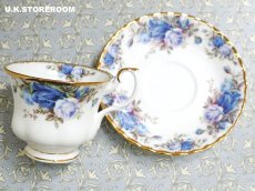 画像9: RA242 Royal Albert  ロイヤルアルバート ムーンライトローズ ティーカップ＆ソーサー (9)