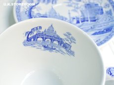 画像7: SPO308 Spode スポード  ブルールームコレクション -ローマ- ティーカップ＆ソーサー (7)