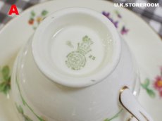 画像28: OB412 Royal Doulton ロイヤルドルトン ワイルドフラワーティートリオ (28)