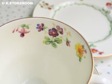 画像13: OB412 Royal Doulton ロイヤルドルトン ワイルドフラワーティートリオ (13)