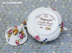 画像13: MB273 Norfolk Royal  ノーフォークロイヤル クラシックティーポットコレクション ミニチュアポット 〜Chippendale〜 (13)