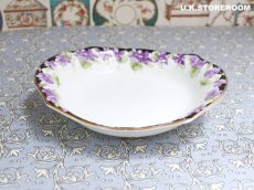 画像4: OB416 Royal Doulton   ロイヤルドルトン スミレ  ボンボンディッシュ (4)