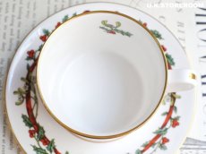 画像9: RW110 Royal Worcester ロイヤルウースター ホーリーリボン ティートリオ A (9)