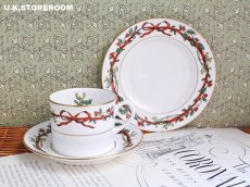 画像4: RW109 Royal Worcester ロイヤルウースター ホーリーリボン ティートリオ B (4)