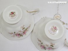 画像15: RA245 Royal Albert  ロイヤルアルバート ラベンダーローズ ティートリオ (15)