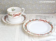 画像7: RW110 Royal Worcester ロイヤルウースター ホーリーリボン ティートリオ A (7)