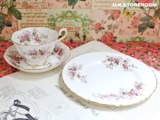 画像7: RA245 Royal Albert  ロイヤルアルバート ラベンダーローズ ティートリオ (7)