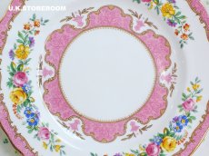 画像19: OB426 Crown Staffordshire  クラウンスタッフォードシャー ピンクチュニス ティートリオ (19)