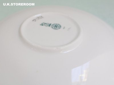 画像1: OB428 Royal Doulton   ロイヤルドルトン ローズ＆ドット ティーカップ＆ソーサー