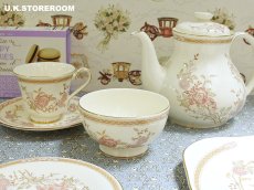 画像1: OB437 Royal Doulton  ロイヤルドルトン リゼッタ 6人用シュガーボウル (1)