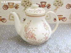 画像3: OB439 Royal Doulton  ロイヤルドルトン リゼッタ ティーポット (3)