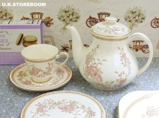 画像2: OB439 Royal Doulton  ロイヤルドルトン リゼッタ ティーポット (2)