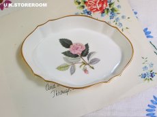 画像3: OB437 Wedgwood  ウェッジウッド ハザウェイローズ ピンディッシュ (3)