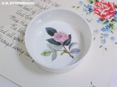 画像6: OB438 Wedgwood  ウェッジウッド ハザウェイローズ  ラウンドトリンケットボックス (6)