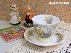 画像1: CH374 Royal Doulton Brambly Hedge  ロイヤルドルトン ブランブリーヘッジ ティーカップ＆ソーサー 〜スプリング〜 (1)