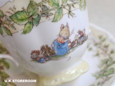 画像8: CH383 Royal Doulton Brambly Hedge  ロイヤルドルトン ブランブリーヘッジ ティーカップ＆ソーサー 〜スプリング〜 (8)