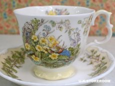 画像7: CH383 Royal Doulton Brambly Hedge  ロイヤルドルトン ブランブリーヘッジ ティーカップ＆ソーサー 〜スプリング〜 (7)