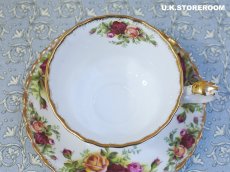 画像13: RA251 Royal Albert   ロイヤルアルバート オールドカントリーローズ  ティートリオ (13)