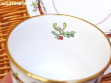 画像11: RW117 Royal Worcester ロイヤルウースター ホーリーリボン ティーカップ＆ソーサー A (11)