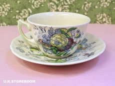 画像6: OB443 Royal Doulton  ロイヤルドルトン カークウッド  ティーカップ＆ソーサー (6)