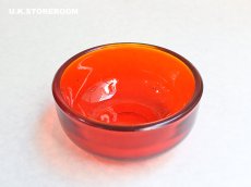 画像6: CO150 Red Glass Sugar Basket  赤ガラス シュガーバスケット (6)