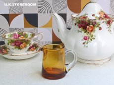 画像3: CO149 Brown Glass Creamer  ブラウンガラスクリーマー (3)