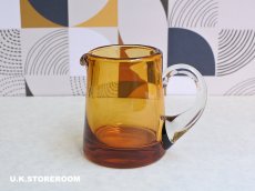 画像5: CO149 Brown Glass Creamer  ブラウンガラスクリーマー (5)