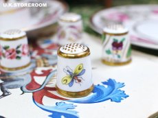 画像1: OB444 Royal Crown Derby ロイヤルクラウンダービー ヒストリックシンブルコレクション 〜モス〜　　 (1)