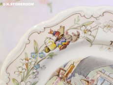 画像6: CH382 Royal Doulton Brambly Hedge  ロイヤルドルトン ブランブリーヘッジ バースデー プレート  (6)