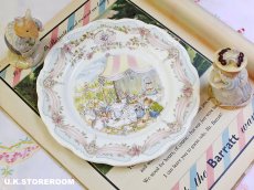 画像1: CH381 Royal Doulton Brambly Hedge  ロイヤルドルトン ブランブリーヘッジ ウェディング プレート  (1)