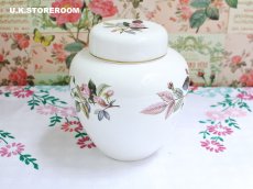 画像3: OB460 Wedgwood  ウェッジウッド ハザウェイローズ  ジンジャーポット (3)