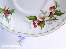 画像11: RA256 Royal Albert    ロイヤルアルバート クリスマスローズ 12月 ティーカップ＆ソーサー (11)