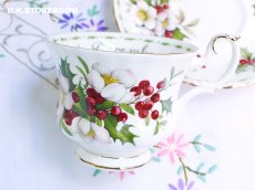 画像12: RA256 Royal Albert    ロイヤルアルバート クリスマスローズ 12月 ティーカップ＆ソーサー (12)