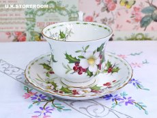 画像3: RA256 Royal Albert    ロイヤルアルバート クリスマスローズ 12月 ティーカップ＆ソーサー (3)