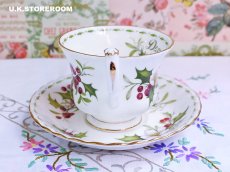 画像5: RA256 Royal Albert    ロイヤルアルバート クリスマスローズ 12月 ティーカップ＆ソーサー (5)