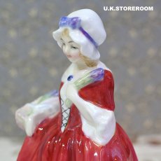 画像8: OB460 Royal Doulton  ロイヤルドルトン フィギュリン〜Lavinia〜 (8)