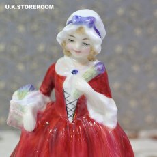 画像6: OB460 Royal Doulton  ロイヤルドルトン フィギュリン〜Lavinia〜 (6)