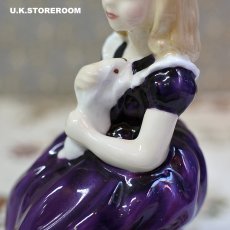 画像8: OB462 Royal Doulton   ロイヤルドルトン フィギュリン 〜Affection〜 (8)