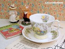 画像1: CH383 Royal Doulton Brambly Hedge  ロイヤルドルトン ブランブリーヘッジ ティーカップ＆ソーサー 〜スプリング〜 (1)