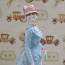 画像6: RW119 Royal Worcester ロイヤルウースター  Walking Out Dresses of The 19th Century フィギュリン 〜1878: The Bustle〜 (6)