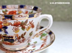 画像11: OB468 Royal Albion  ロイヤルアルビオン バーマフローラル ティーカップ＆ソーサー (11)
