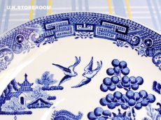 画像12: OB473 Wedgwood ウェッジウッド ウィローパターン モーニングカップ＆ソーサー (12)